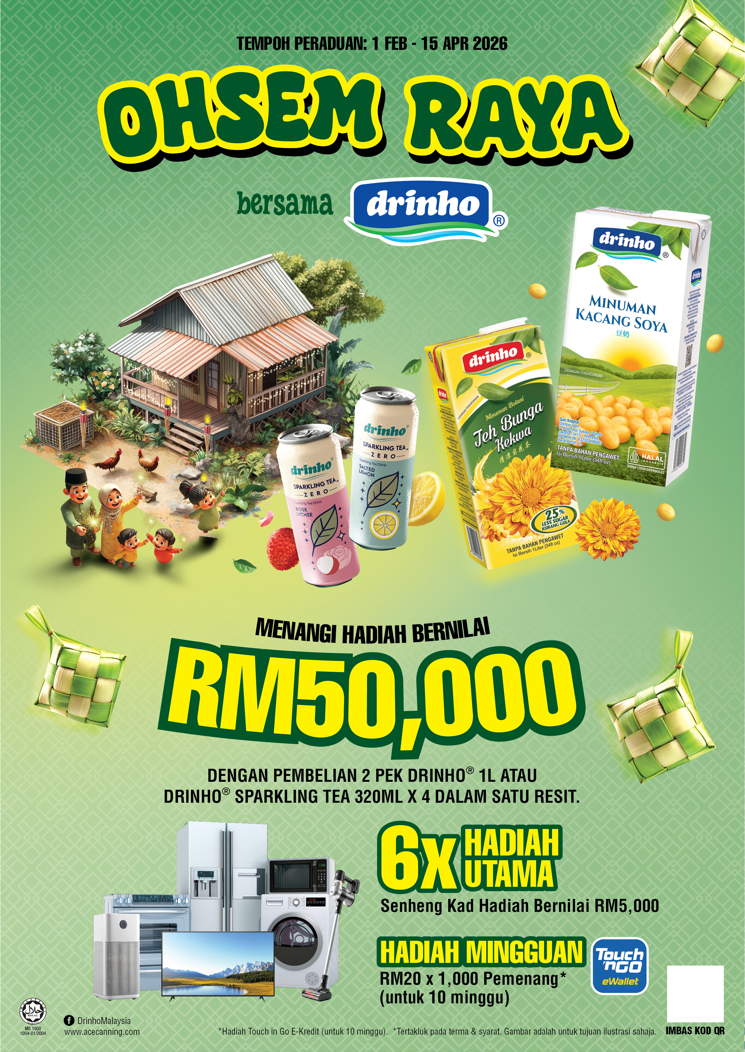 Ohsem Raya Bersama Drinho 2026